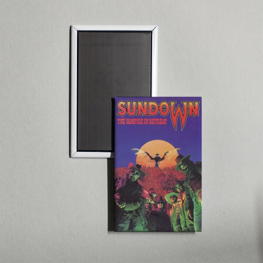 Sundown The Vampire in Retreat Mini Movie Fridge Magnet