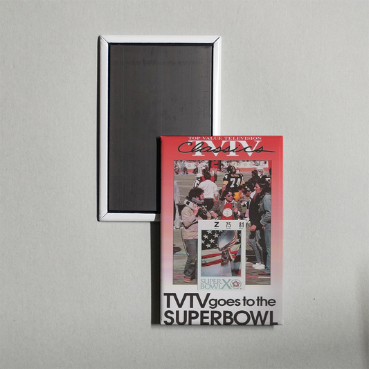 Super Bowl Mini Movie Fridge Magnet
