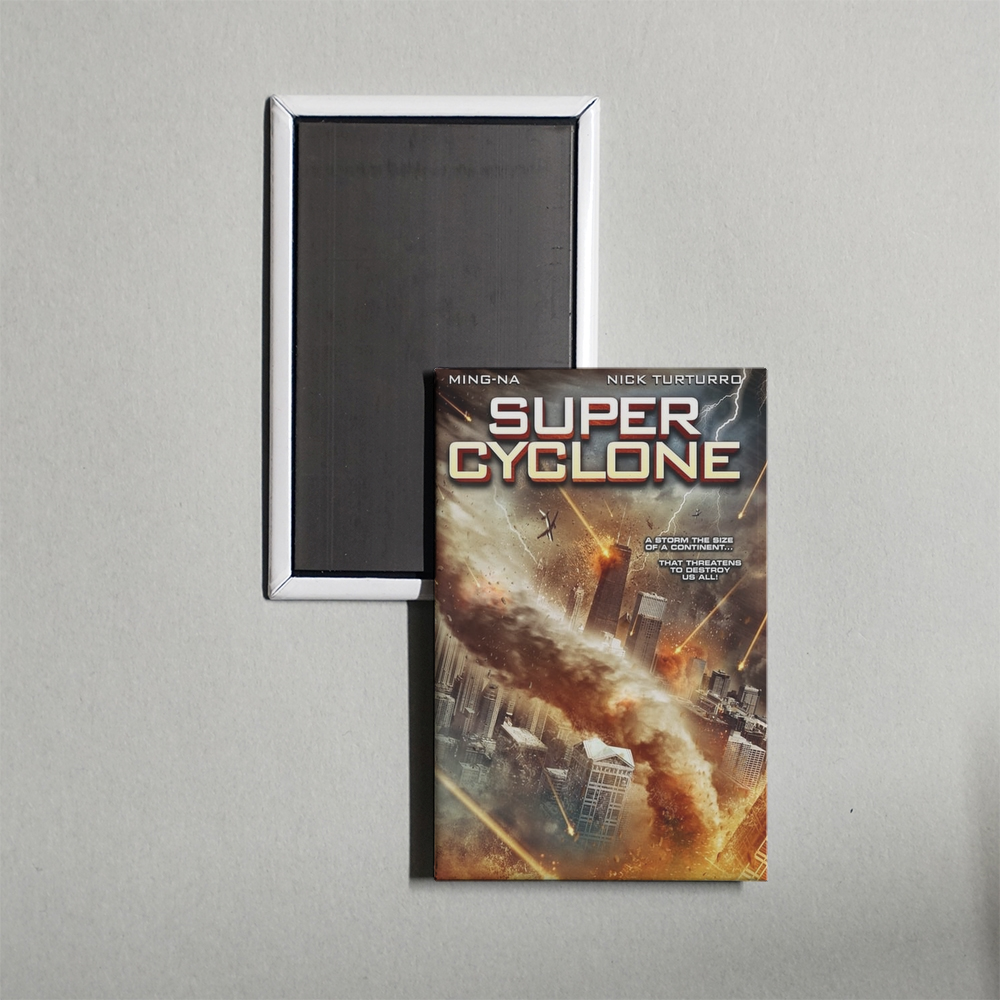Super Cyclone Mini Movie Fridge Magnet