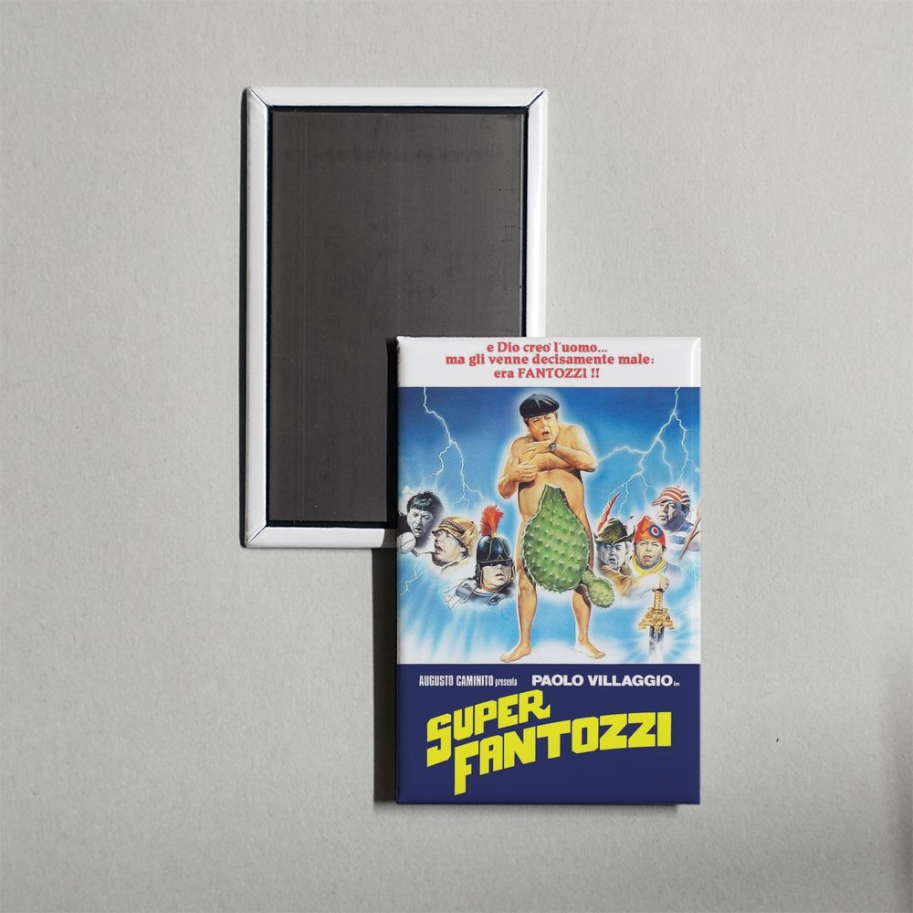Super Fantozzi Mini Movie Fridge Magnet