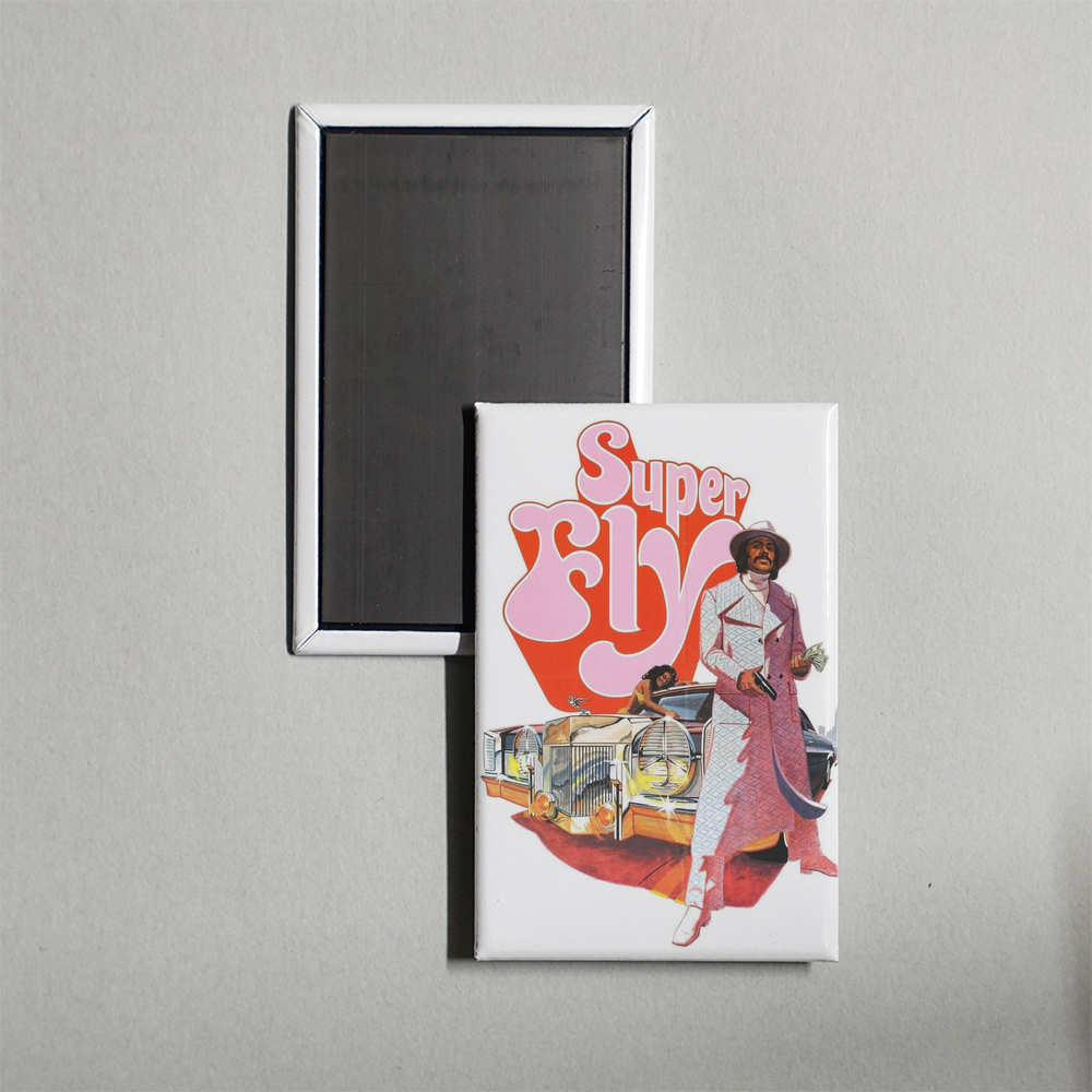 Super Fly Mini Movie Fridge Magnet