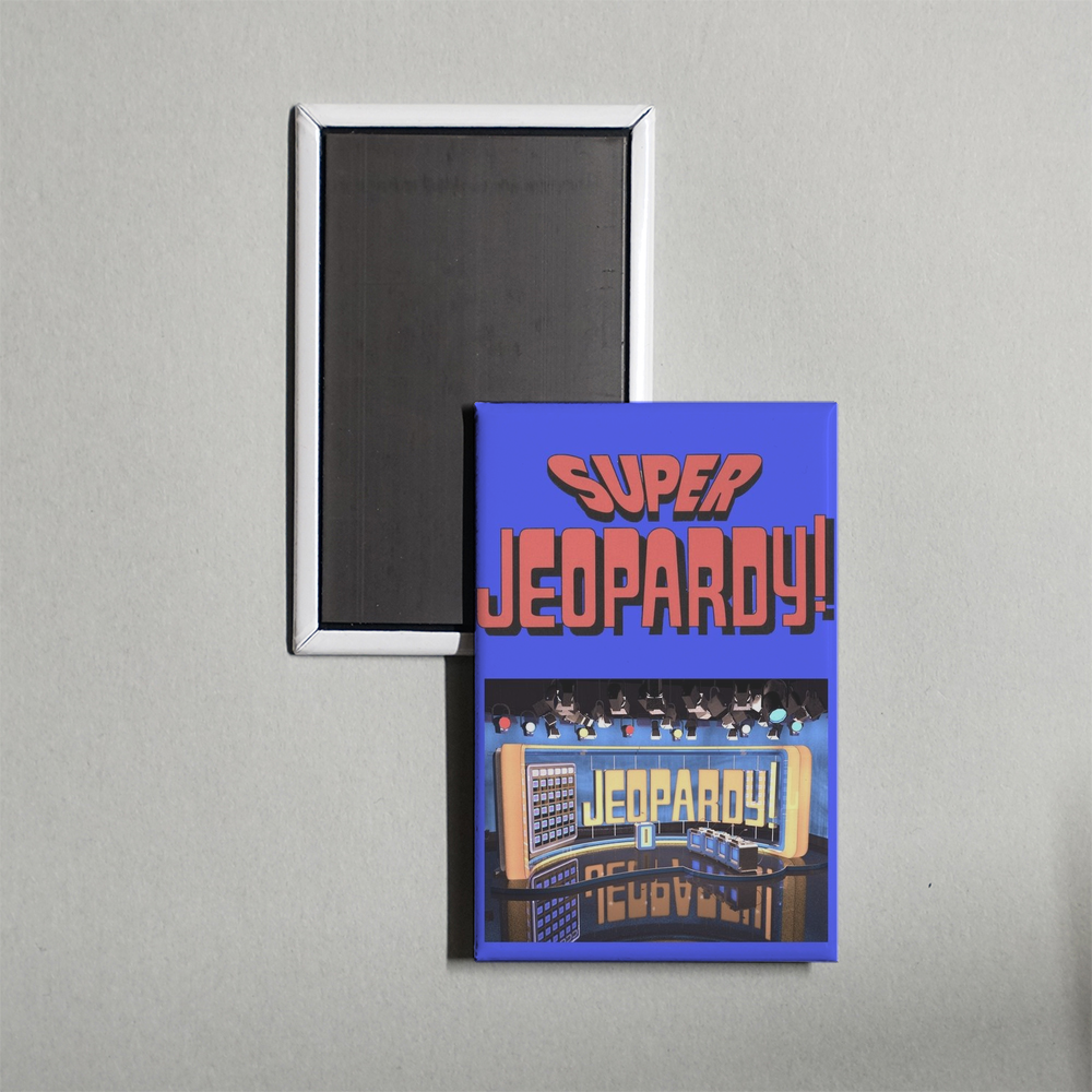 Super Jeopardy! TV Show Fridge Magnet