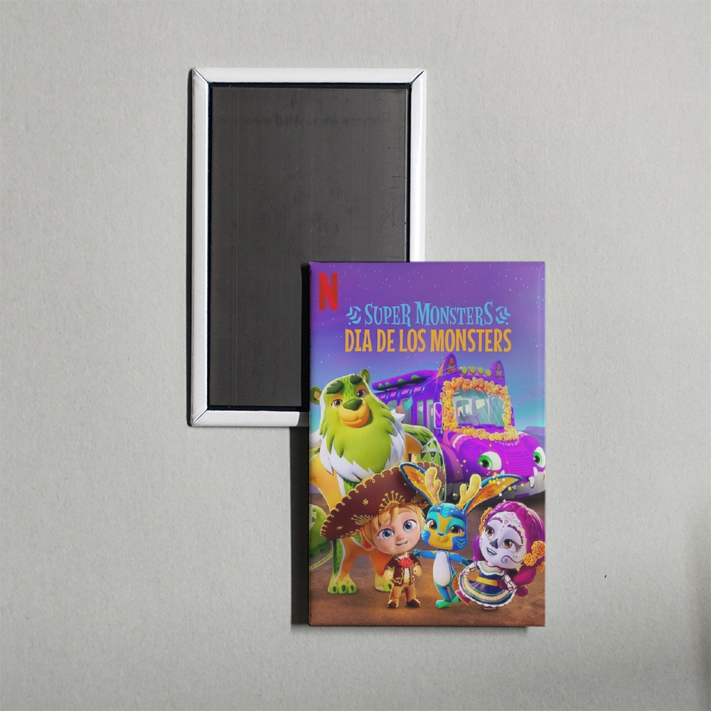 Super Monsters Dia de los Monsters Mini Movie Fridge Magnet