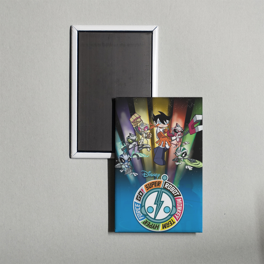 Super Robot Monkey Team Hyperforce Go! TV Show Fridge Magnet