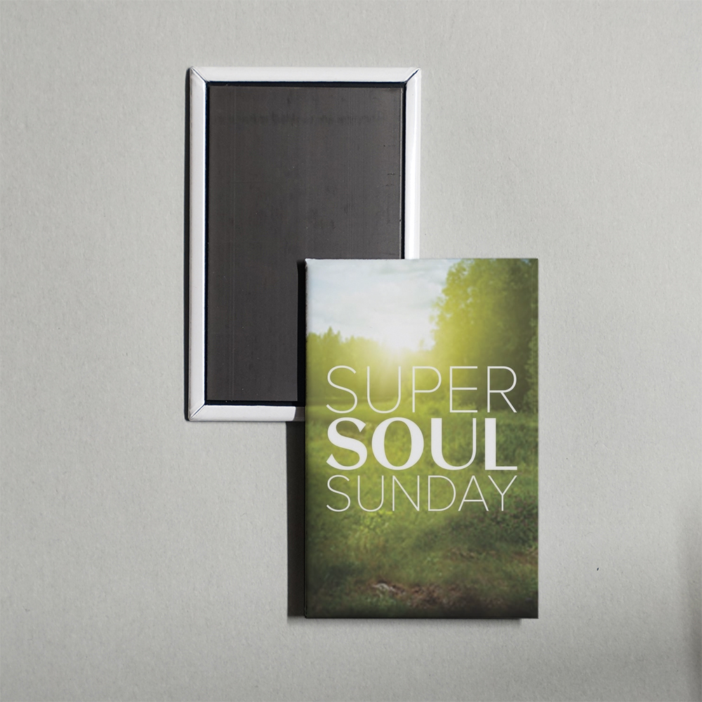 Super Soul Sunday TV Show Fridge Magnet
