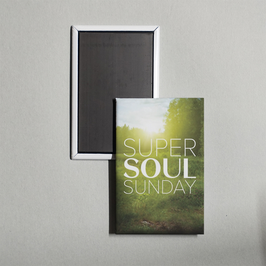 Super Soul Sunday TV Show Fridge Magnet