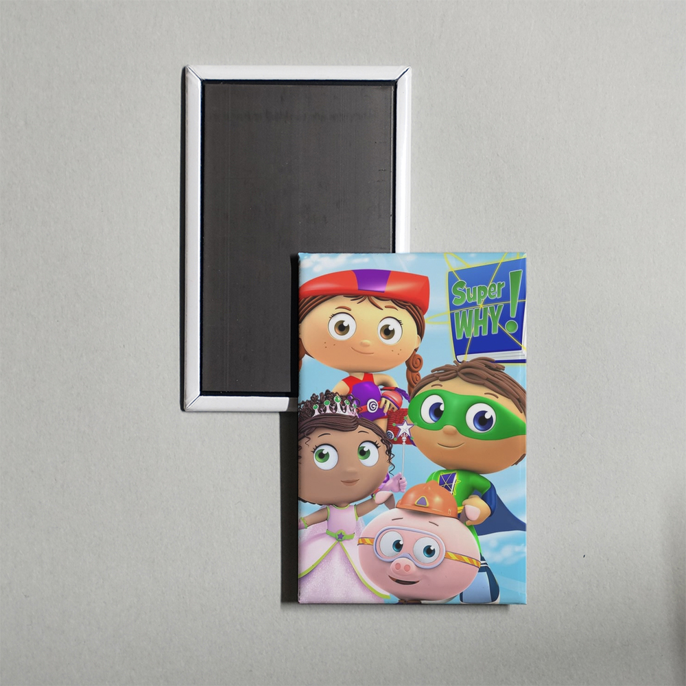 Super Why! TV Show Fridge Magnet