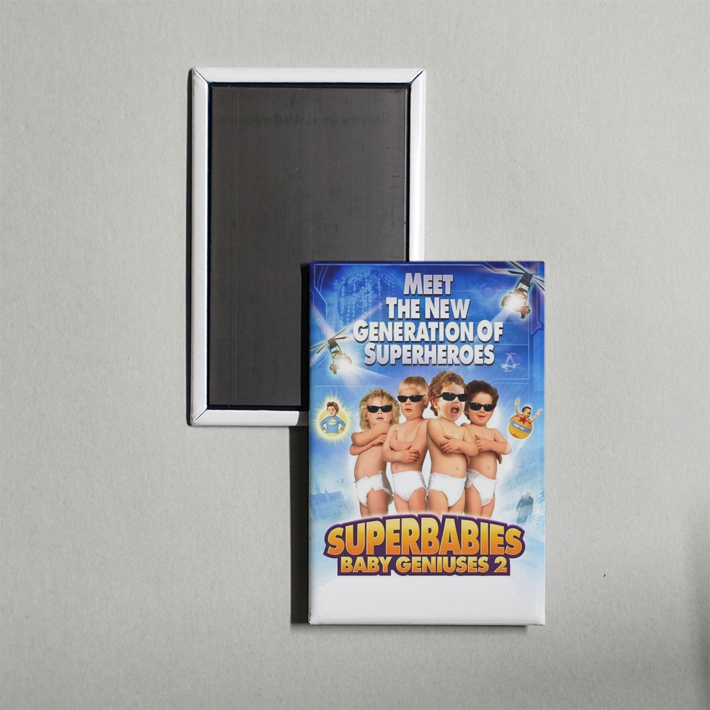 Superbabies Baby Geniuses 2 Mini Movie Fridge Magnet
