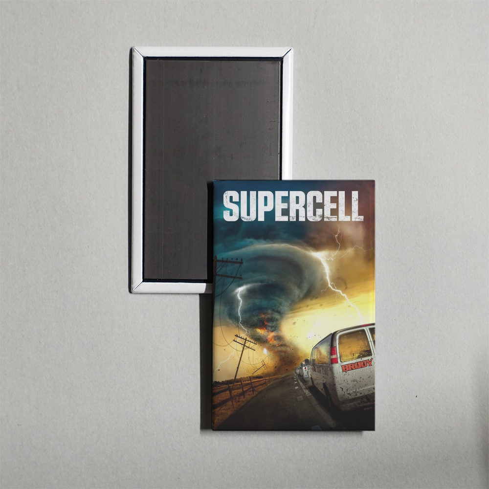 Supercell Mini Movie Fridge Magnet