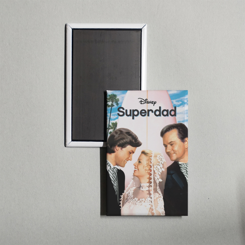 Superdad Mini Movie Fridge Magnet