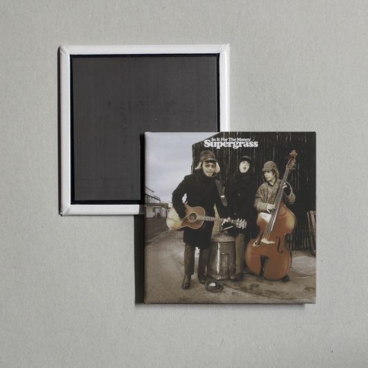 Supergrass - In It for the Money Album Cover Fridge Magnet