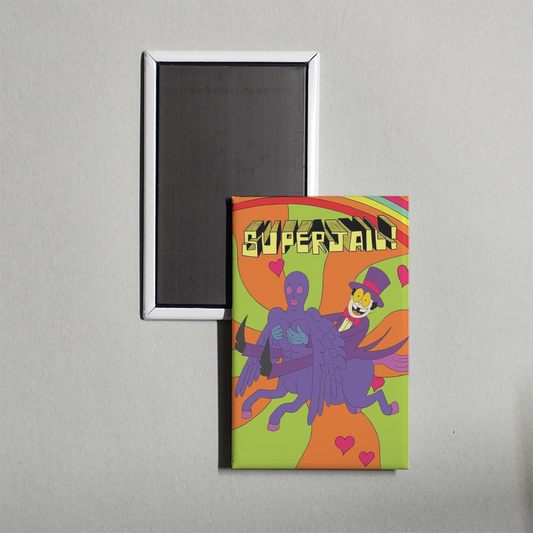 Superjail! TV Show Fridge Magnet