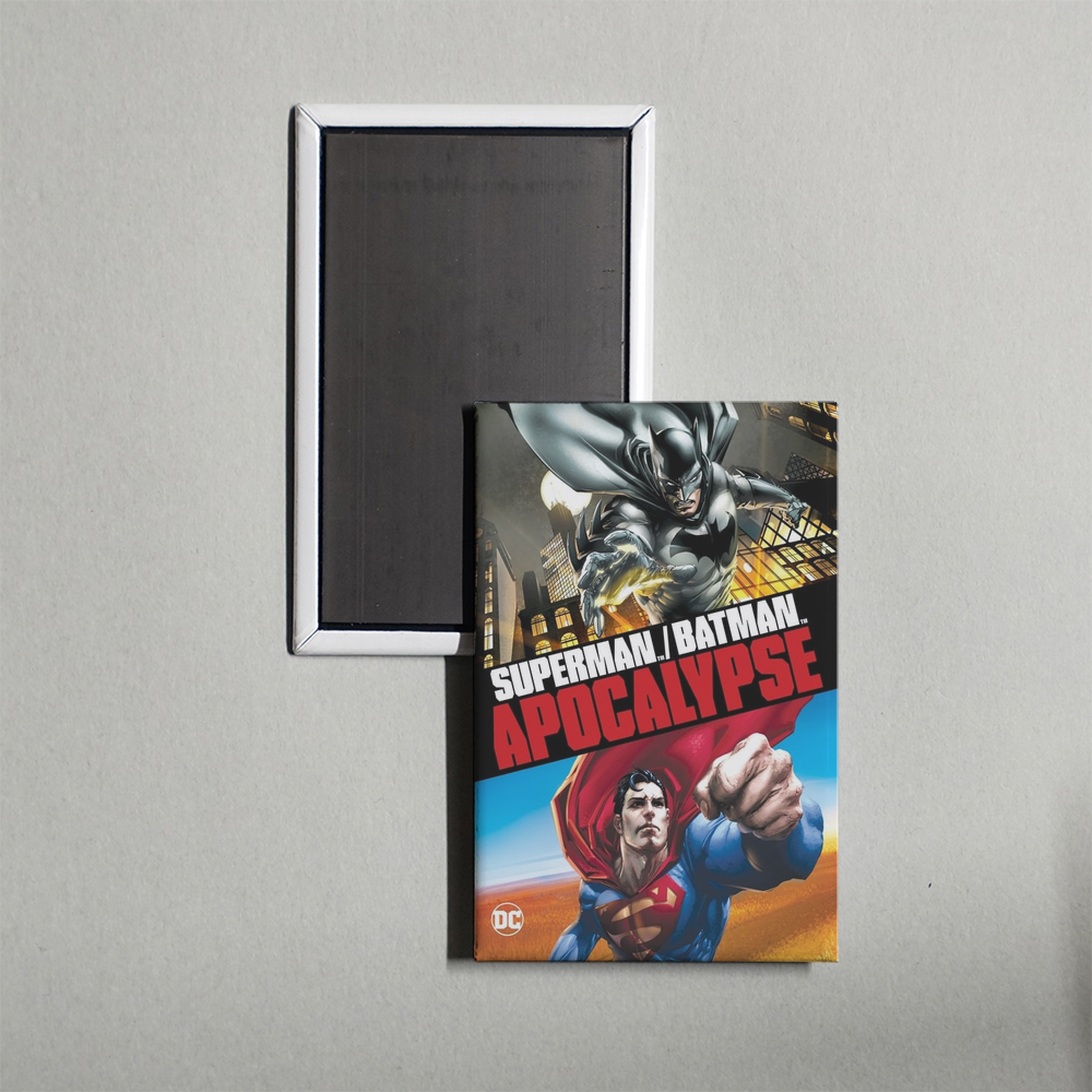 SupermanBatman Apocalypse Mini Movie Fridge Magnet