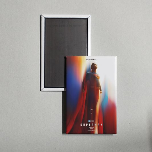 Superman B Mini Movie Fridge Magnet