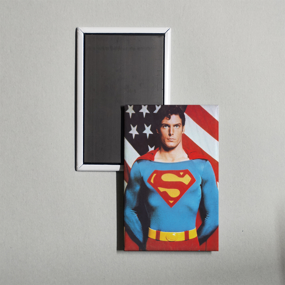 Superman Christopher Reeve Fridge Magnet