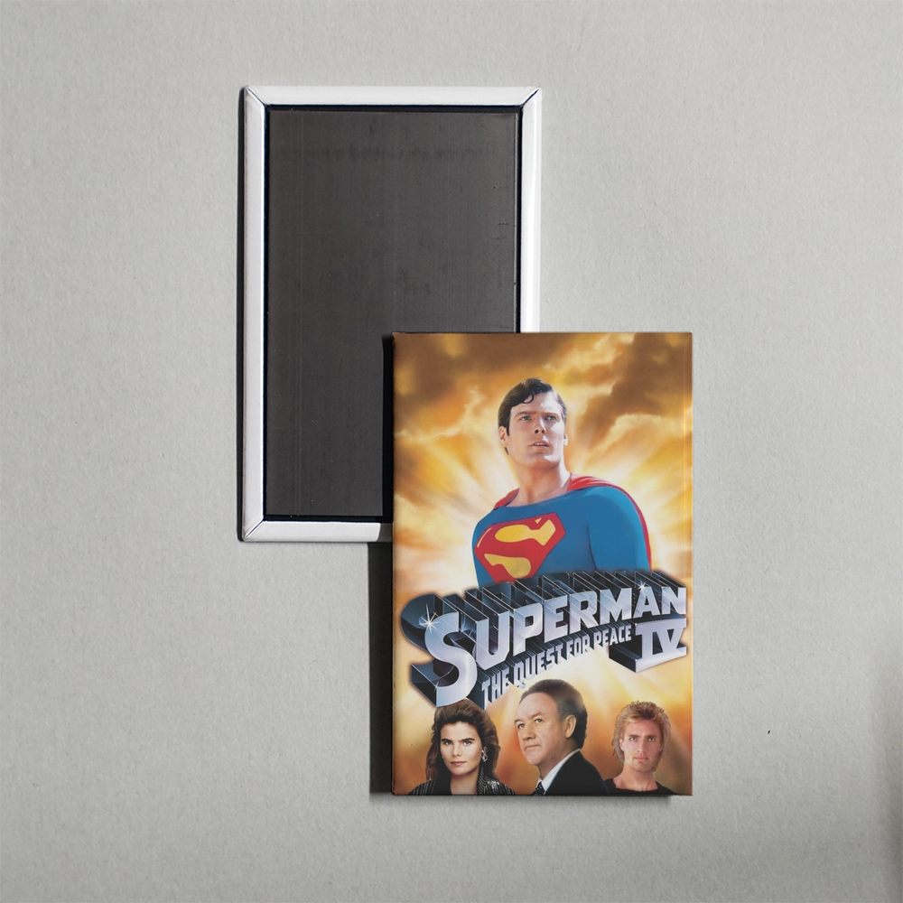 Superman IV The Quest for Peace Mini Movie Fridge Magnet