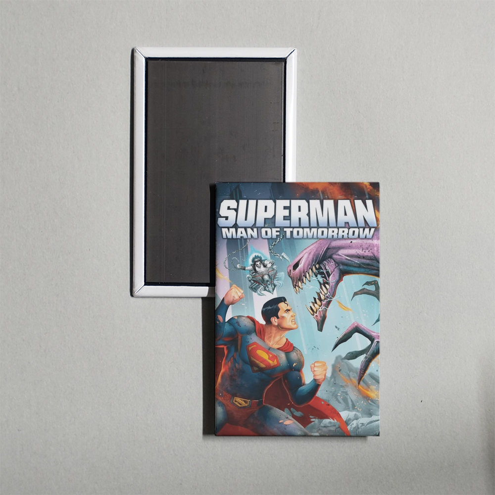 Superman Man of Tomorrow Mini Movie Fridge Magnet