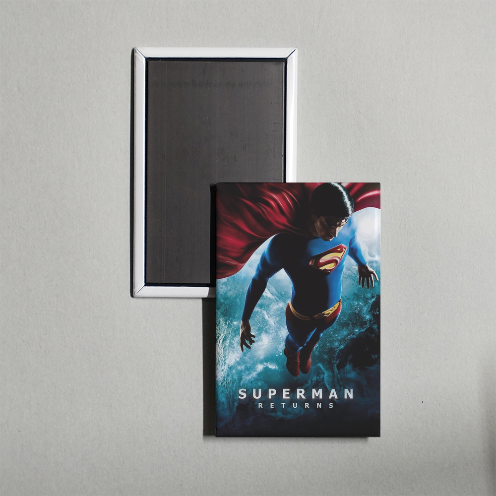 Superman Returns Mini Movie Fridge Magnet