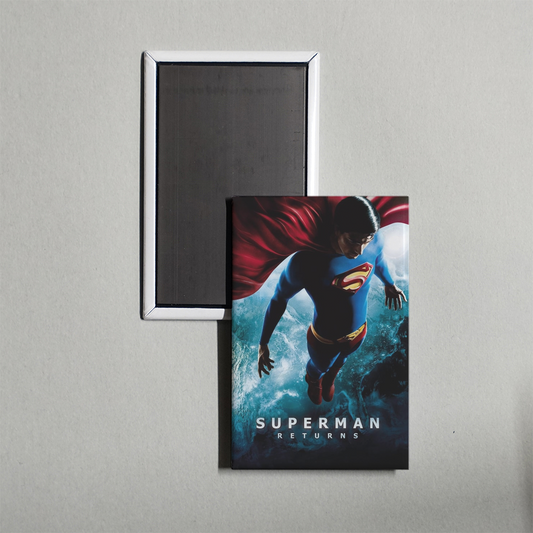 Superman Returns Mini Movie Fridge Magnet