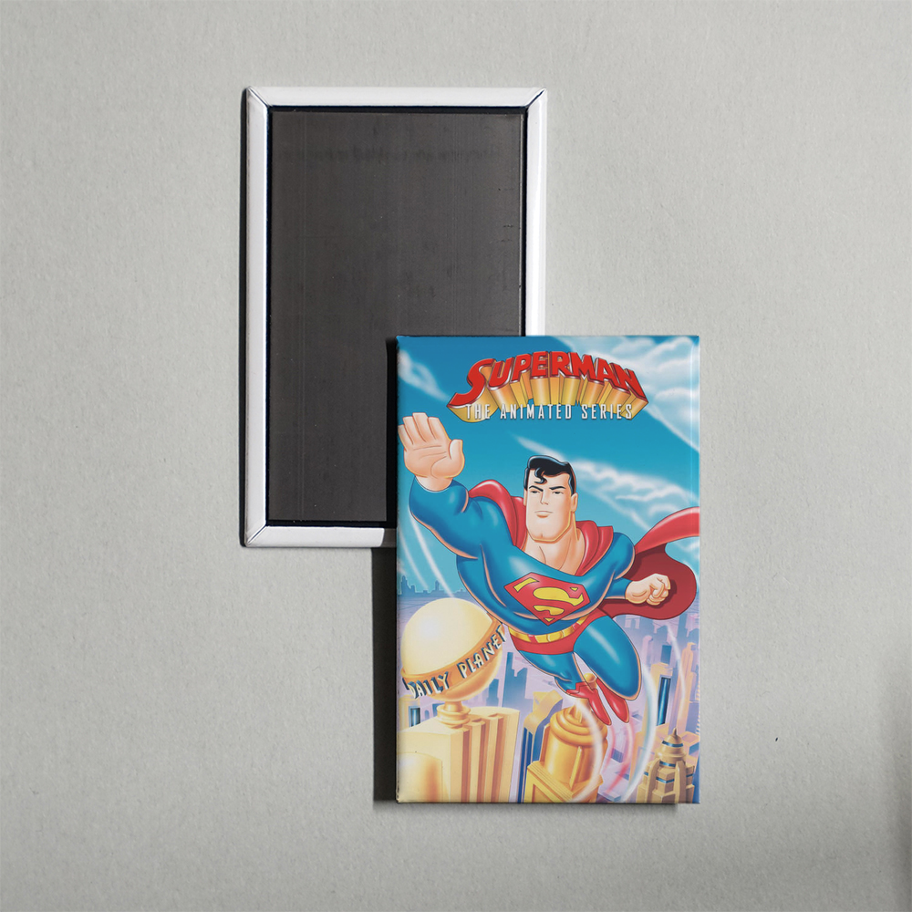 Superman The Animated Series TV Show Fridge Magnet