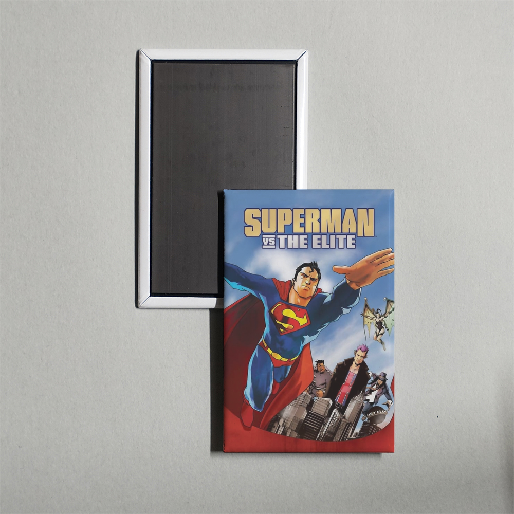 Superman vs. The Elite Mini Movie Fridge Magnet
