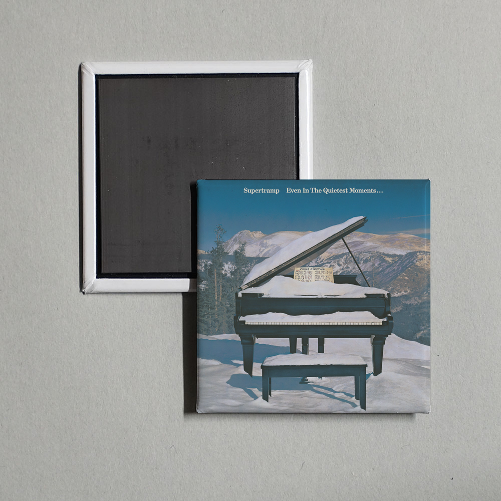 Supertramp - Even In The Quietest Moments Album Cover Fridge Magnet