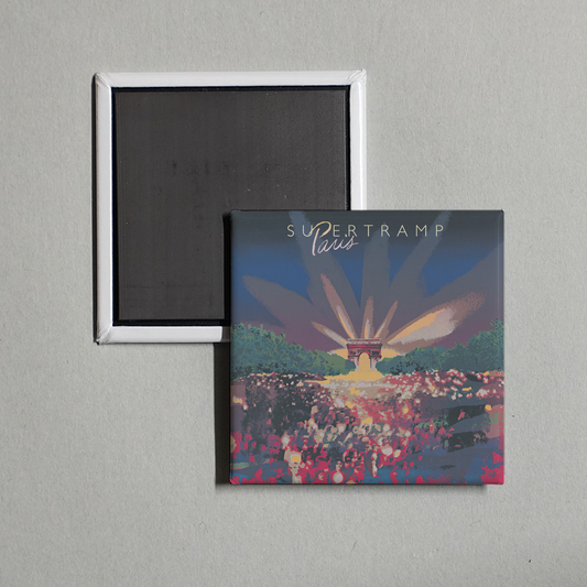 Supertramp - Paris Album Cover Fridge Magnet