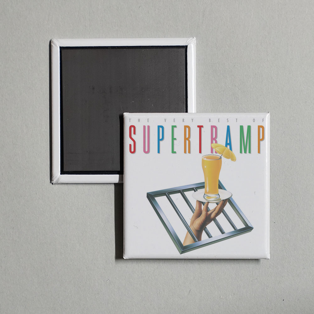 Supertramp - The Very Best Of Supertramp Album Cover Fridge Magnet