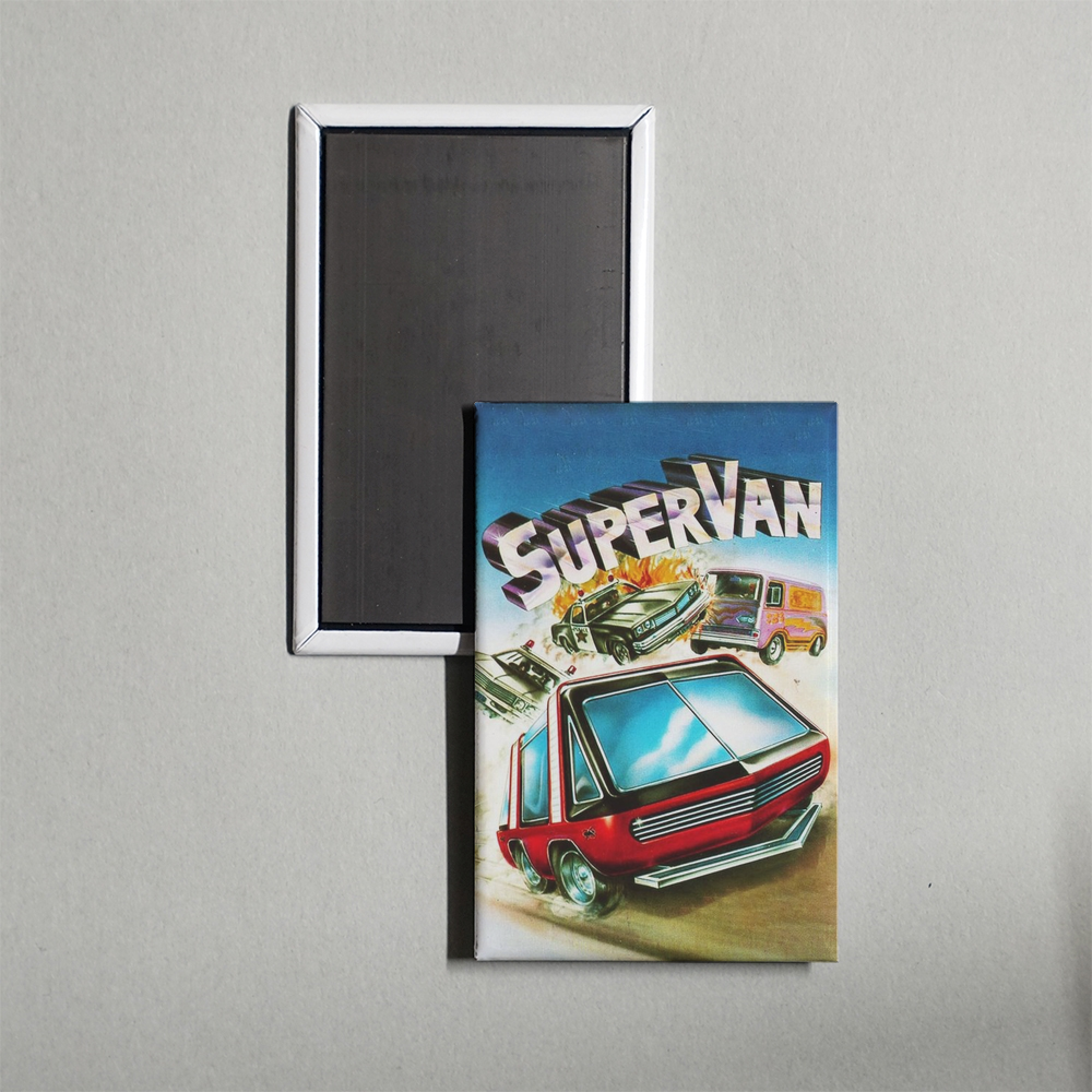 Supervan Mini Movie Fridge Magnet