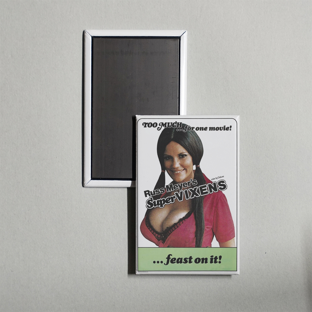 Supervixens Mini Movie Fridge Magnet