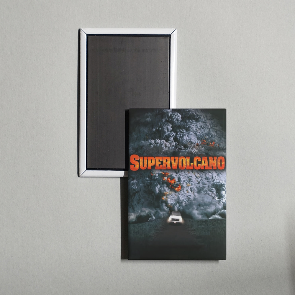 Supervolcano Mini Movie Fridge Magnet