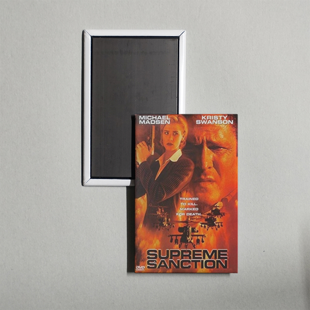 Supreme Sanction Mini Movie Fridge Magnet