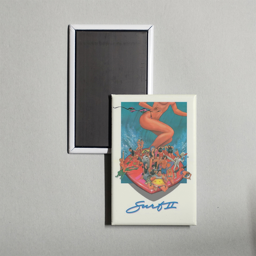 Surf II The End of the Trilogy Mini Movie Fridge Magnet
