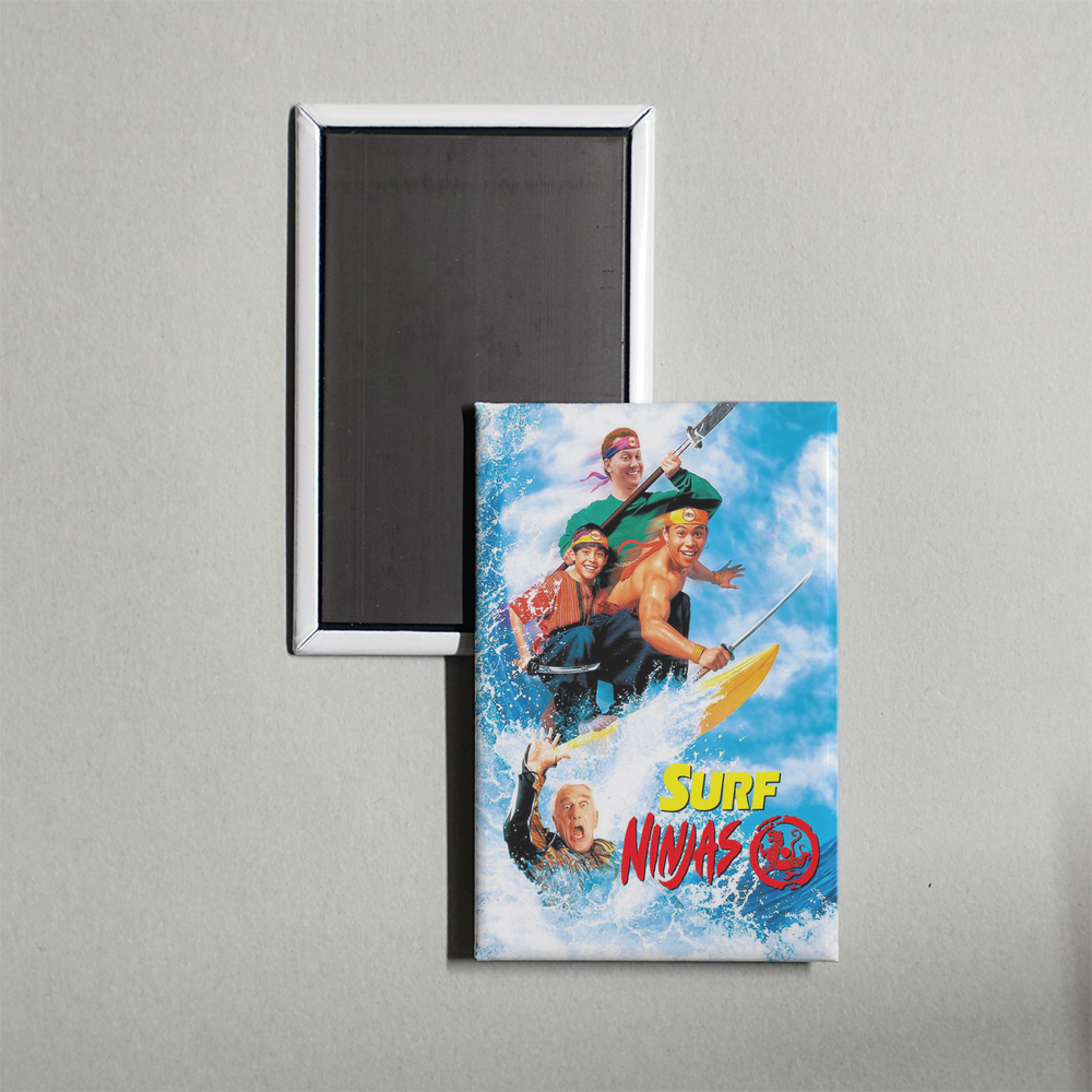 Surf Ninjas Mini Movie Fridge Magnet
