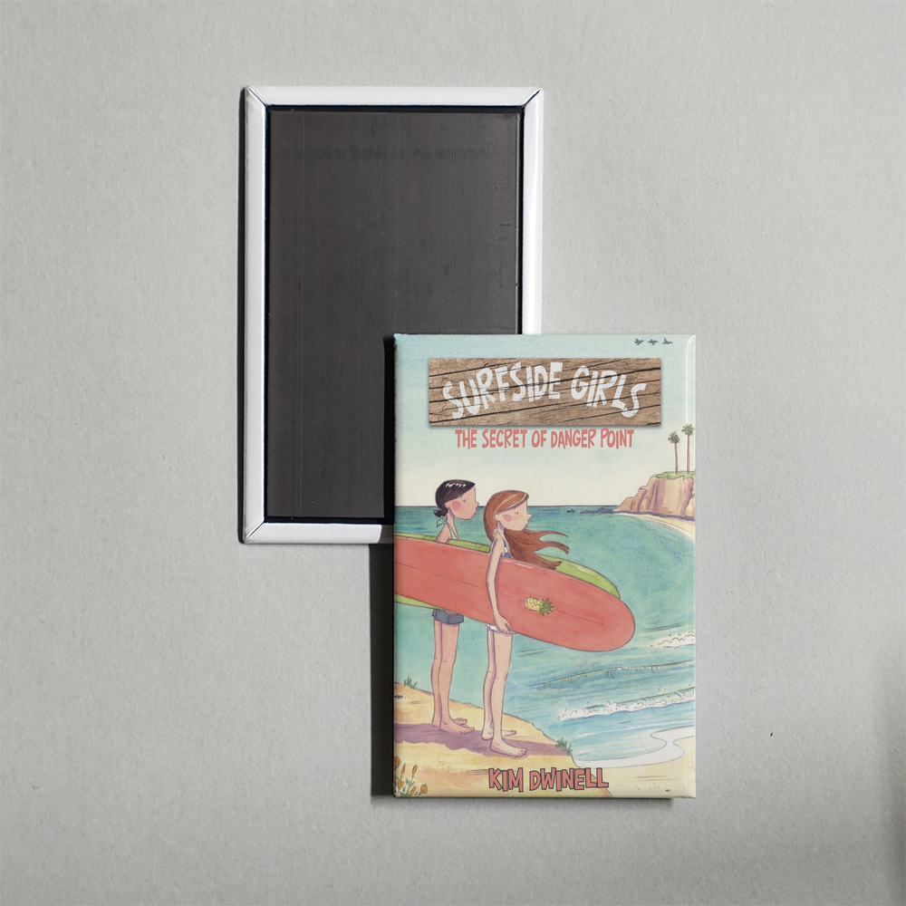 Surfside Girls The Secret of Danger Point Mini Movie Fridge Magnet