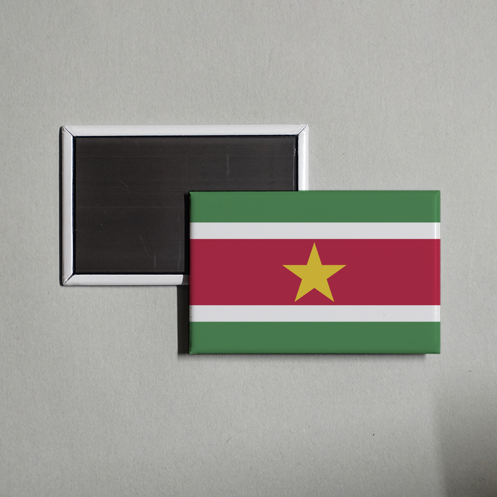 Suriname Flag Fridge Magnet