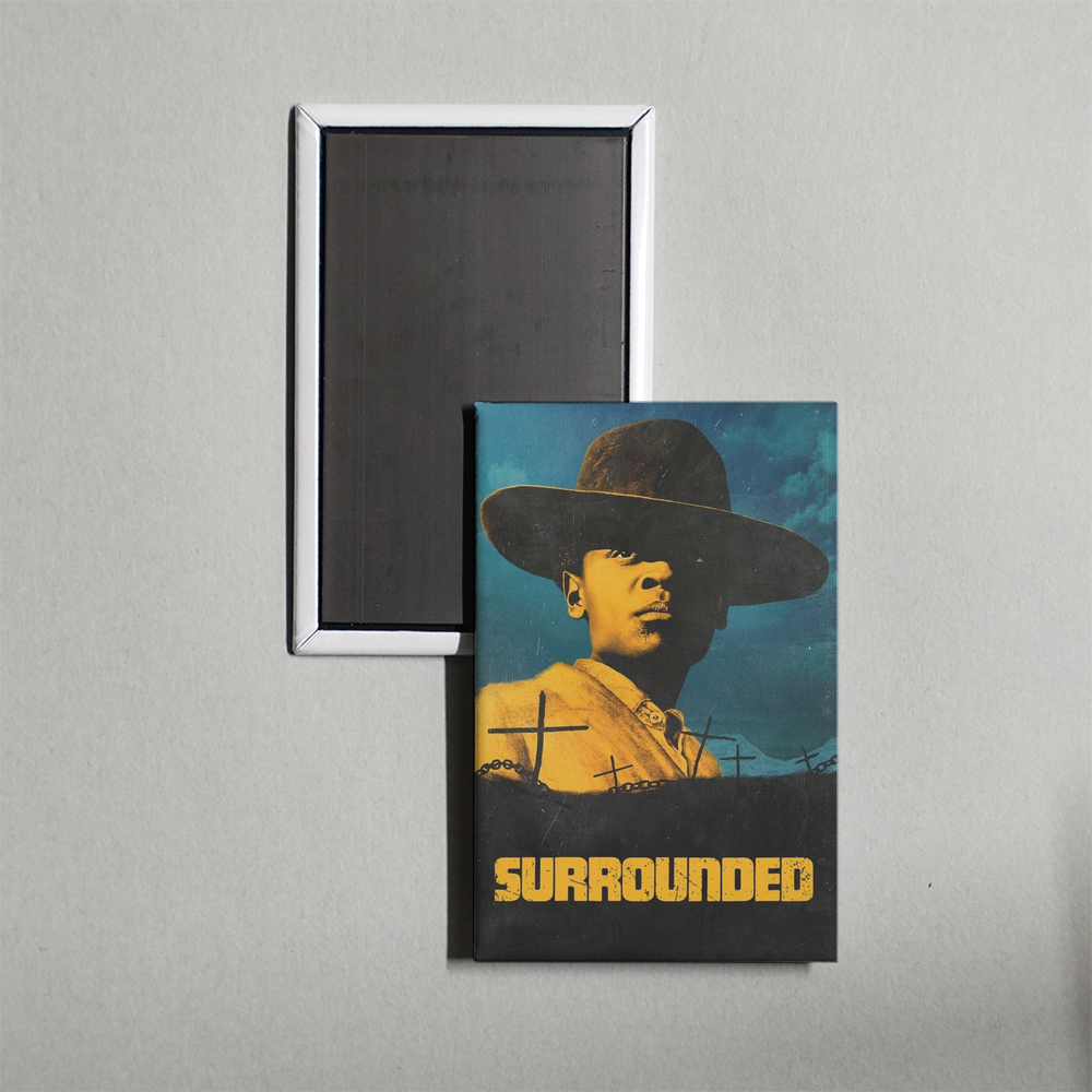 Surrounded Mini Movie Fridge Magnet