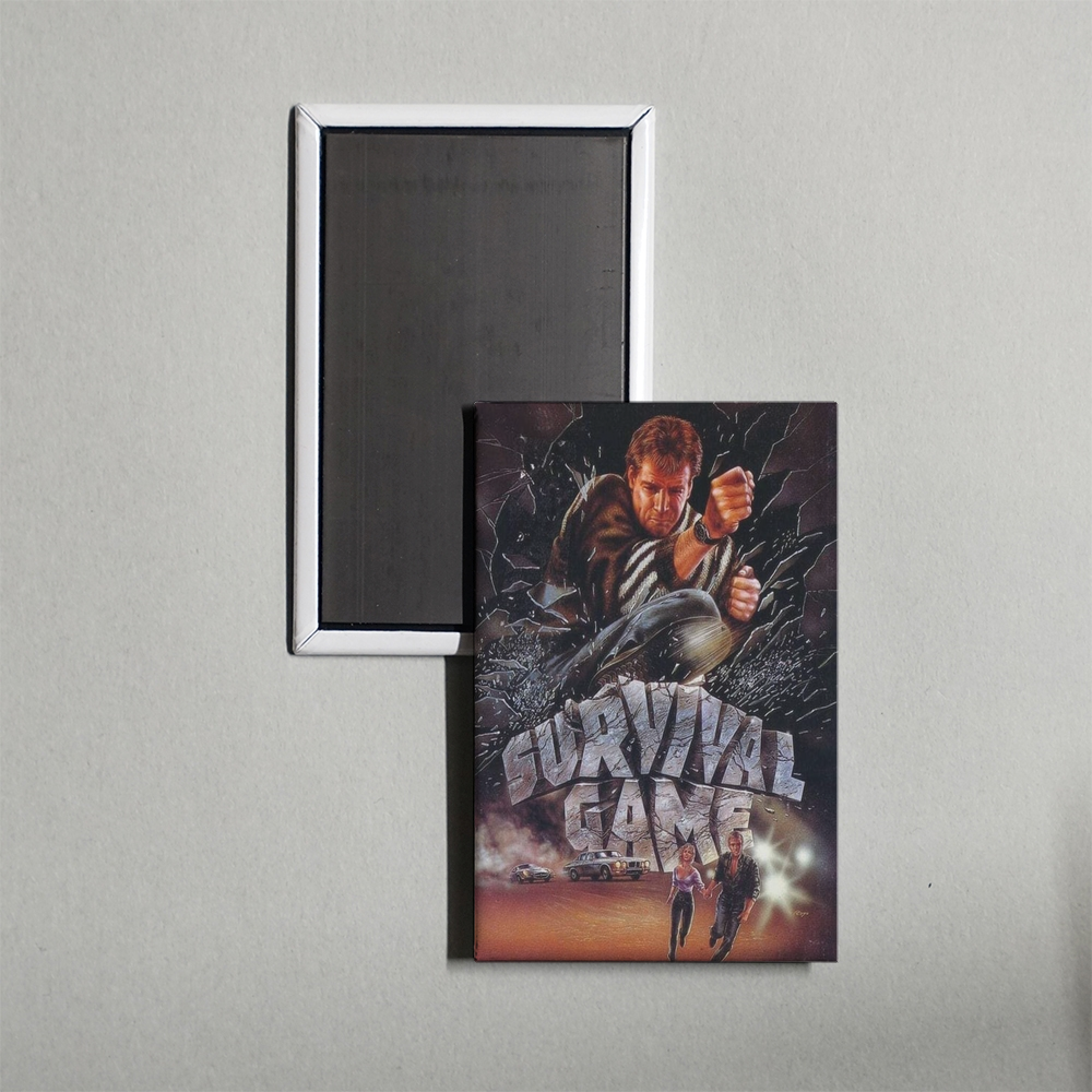 Survival Game Mini Movie Fridge Magnet