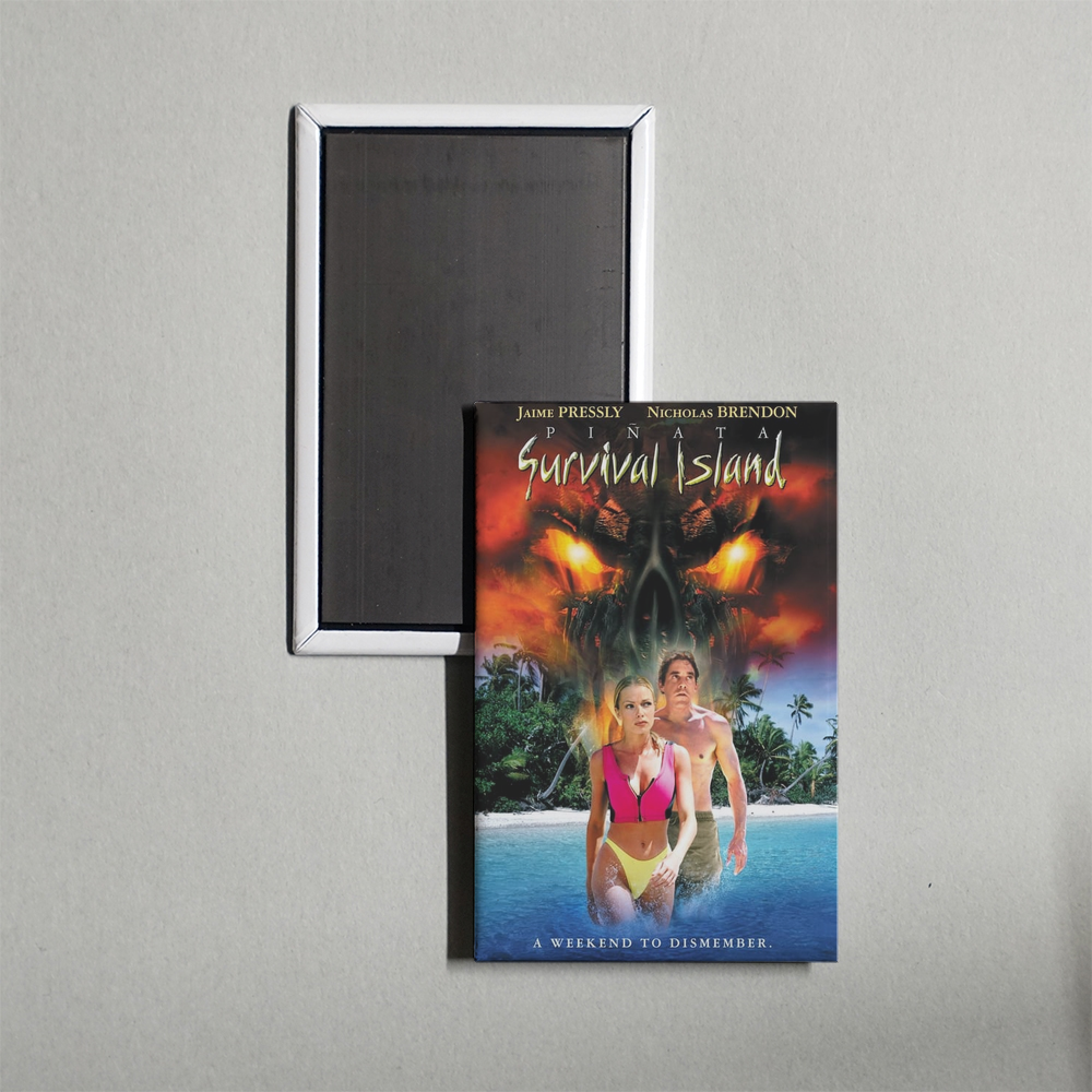 Survival Island Mini Movie Fridge Magnet