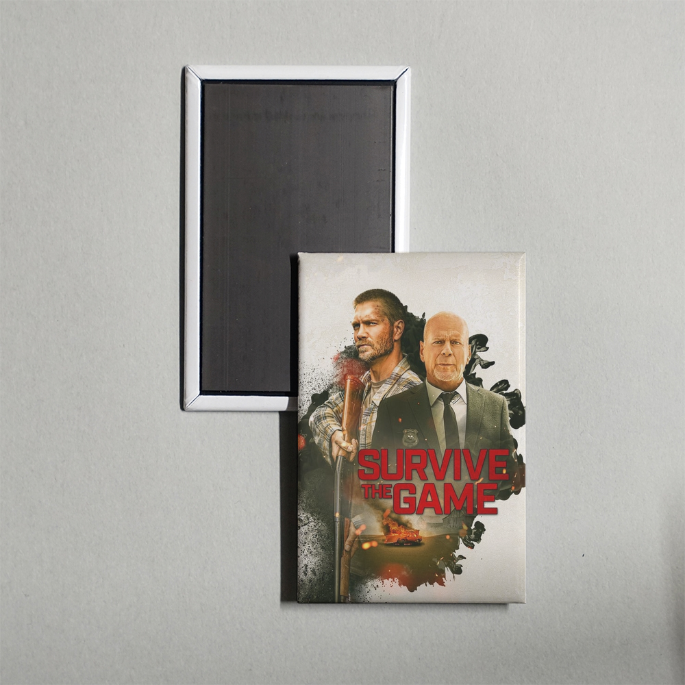 Survive the Game Mini Movie Fridge Magnet