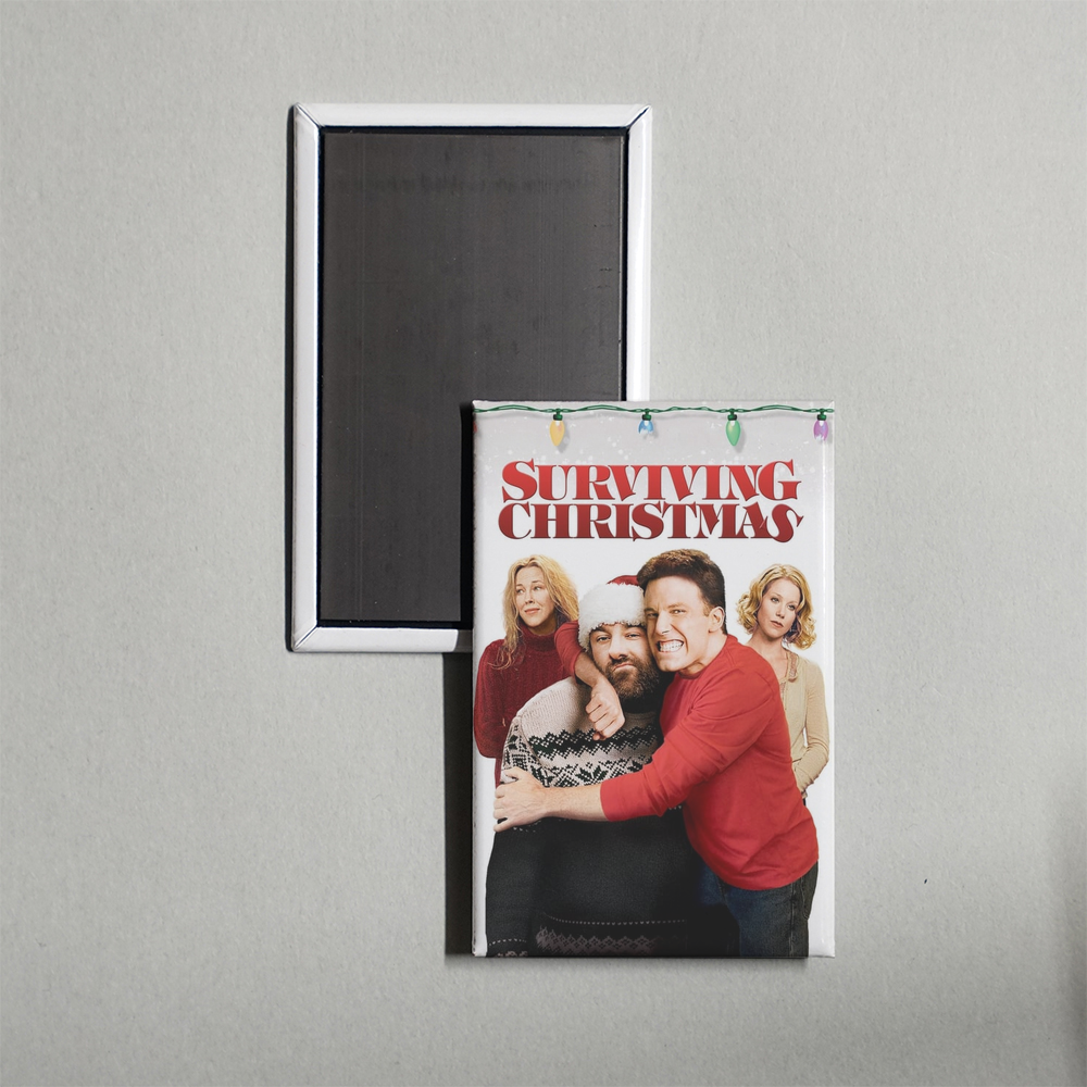 Surviving Christmas Mini Movie Fridge Magnet