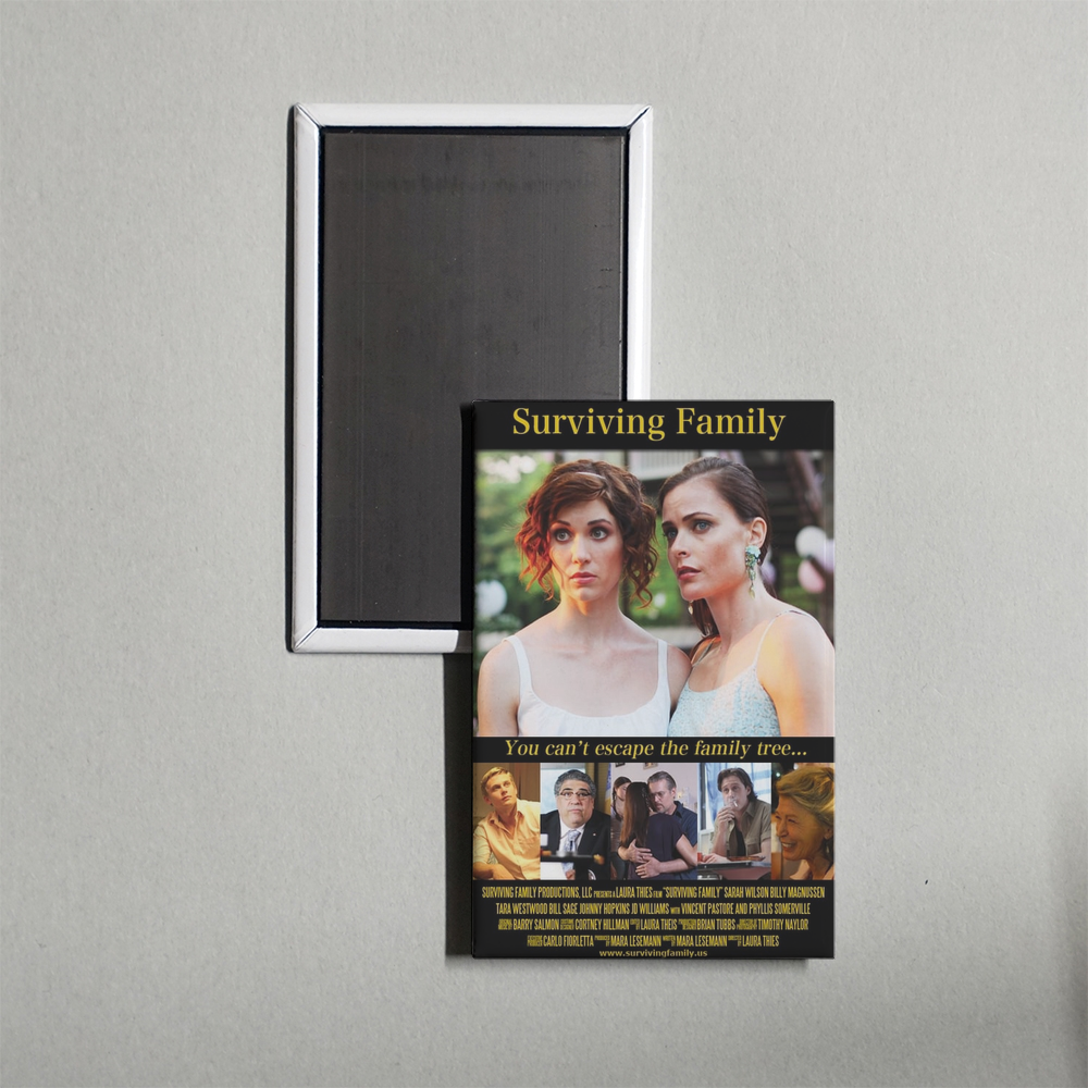 Surviving Family Mini Movie Fridge Magnet