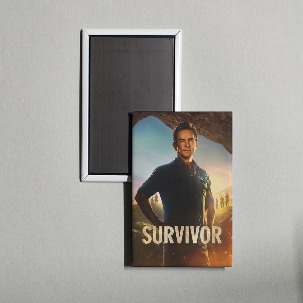 Survivor TV Show Fridge Magnet