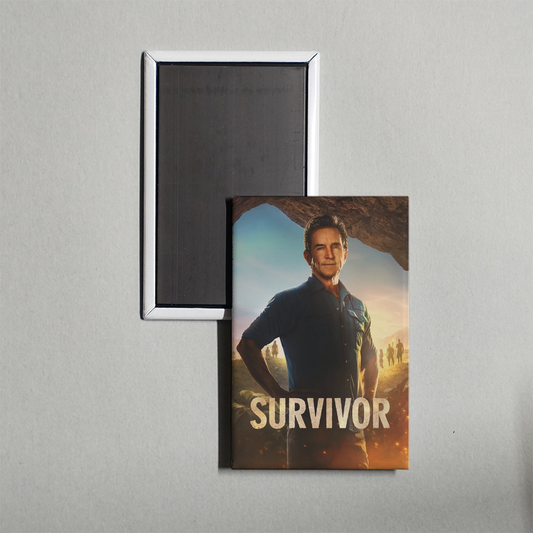 Survivor TV Show Fridge Magnet