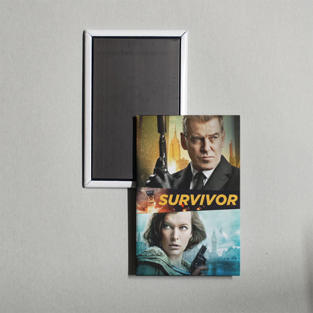 Survivor Mini Movie Fridge Magnet