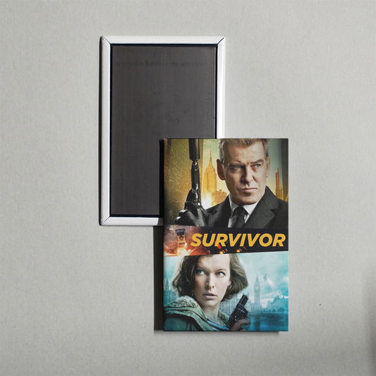 Survivor Mini Movie Fridge Magnet