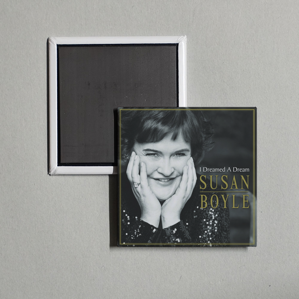 Susan Boyle - I Dreamed A Dream Album Cover Fridge Magnet