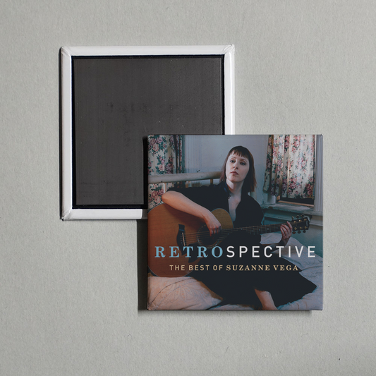 Suzanne Vega - RetroSpective The Best Of Suzanne Vega Album Cover Fridge Magnet