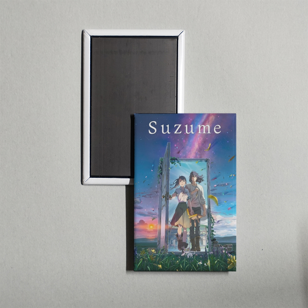 Suzume Mini Movie Fridge Magnet