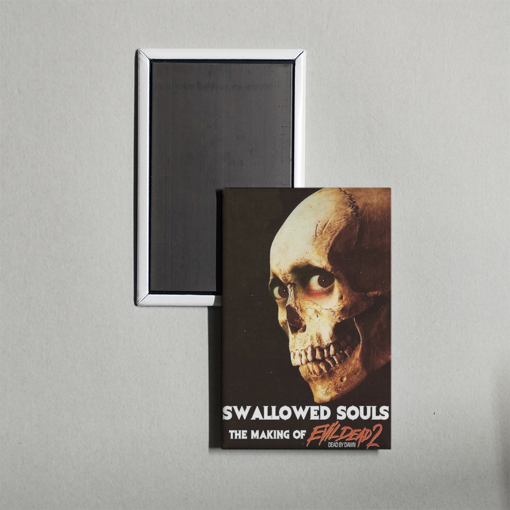 Swallowed Souls The Making of Evil Dead 2 Mini Movie Fridge Magnet